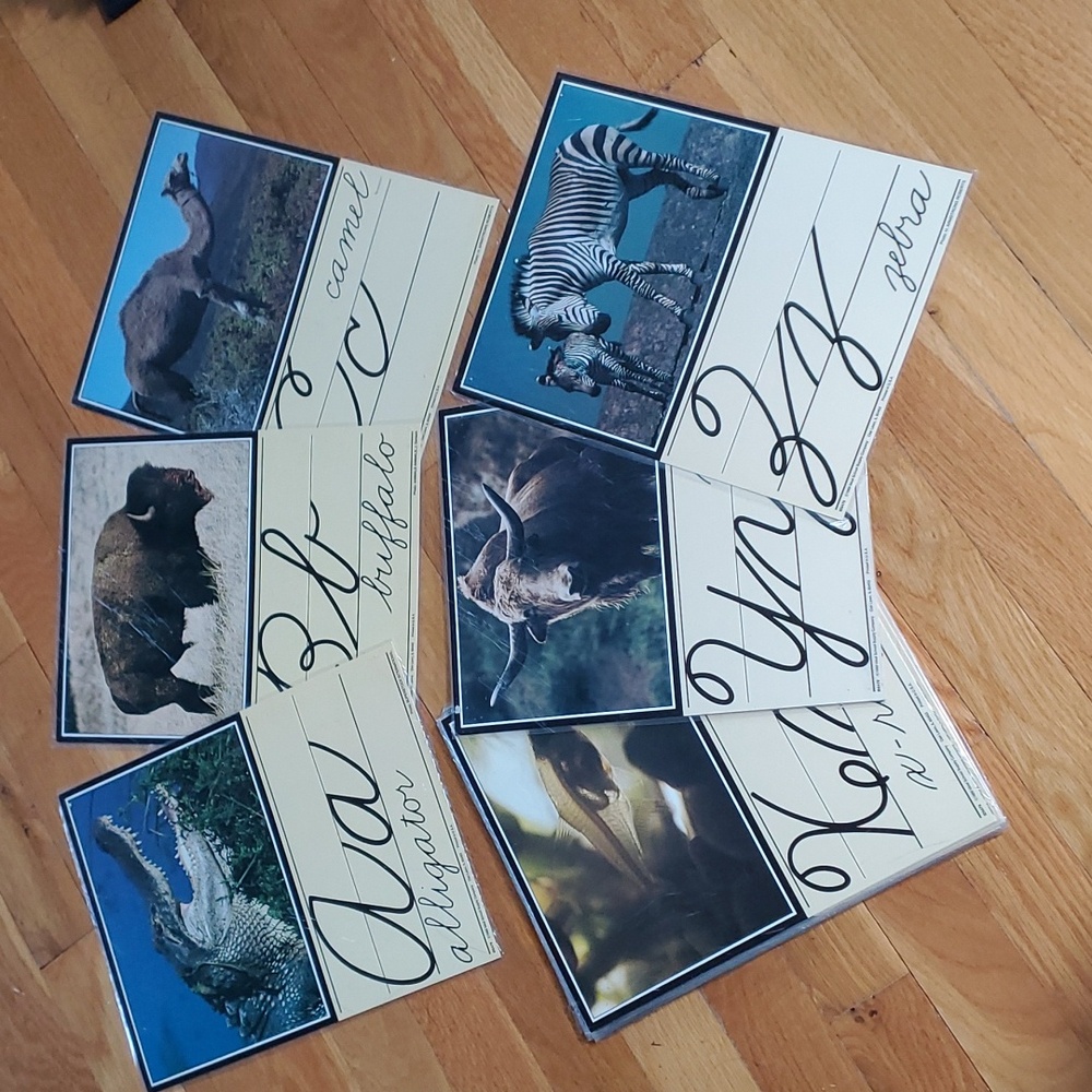 Aphlphabet Posters Set